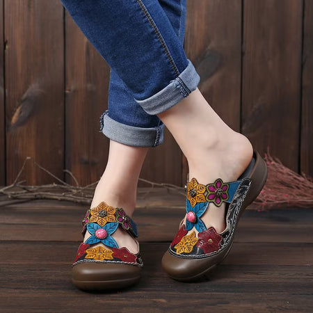 Sandale Natura Flower Confort